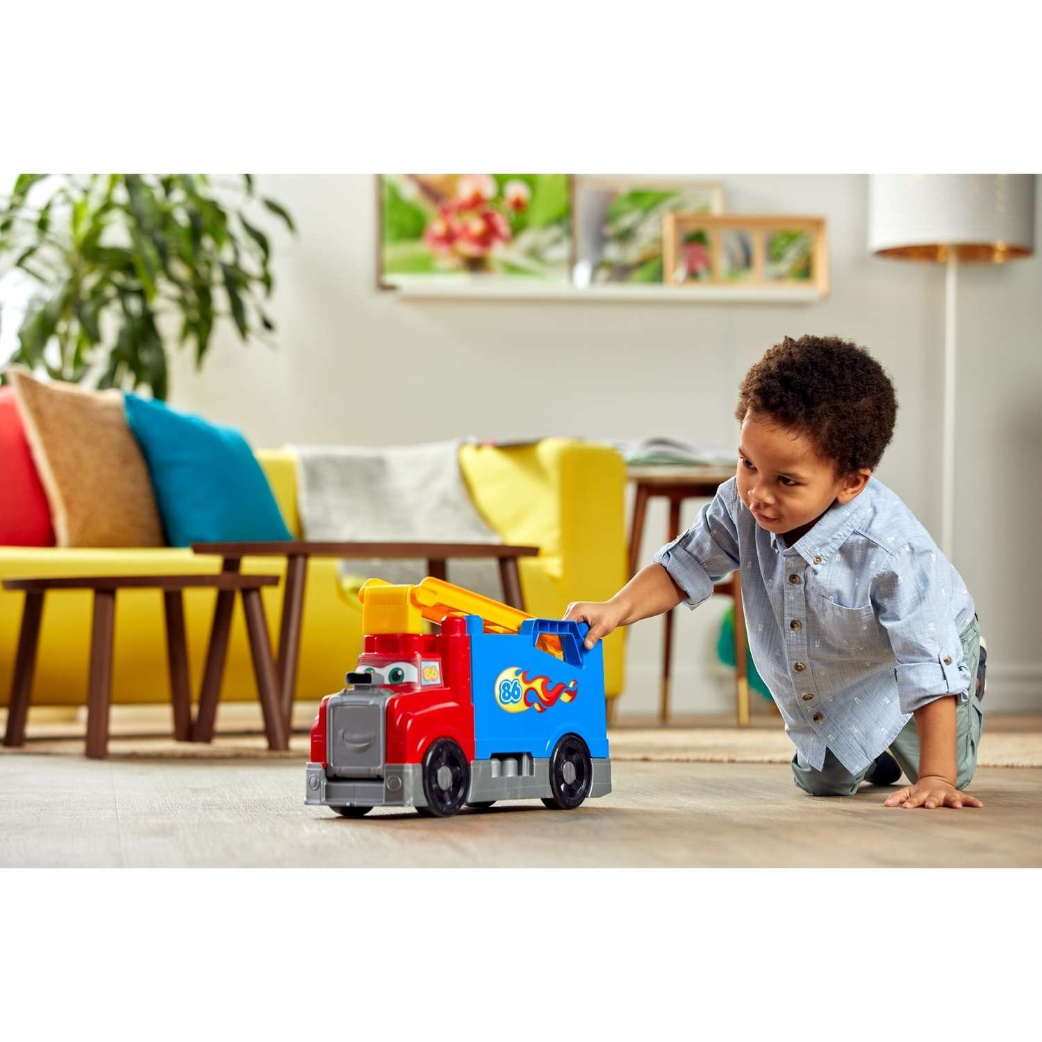 Конструктор Mega Bloks Большая машинка для гонок 12 дет. - фото 23