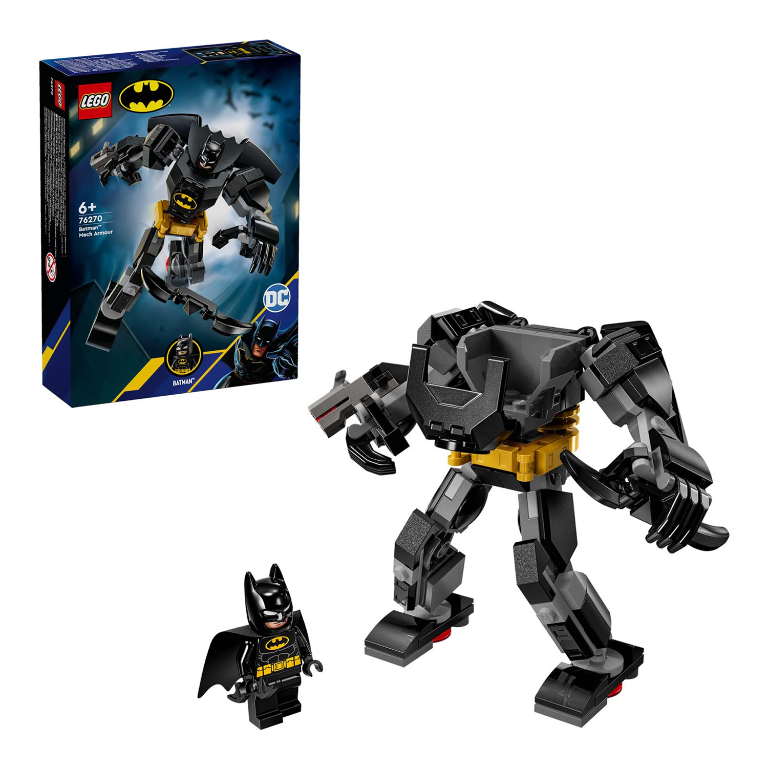 Конструктор LEGO DC Super Heroes Боевой робот Бэтмена 140 дет. - фото 1