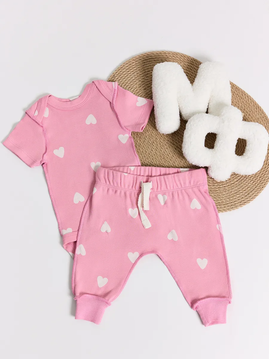 Комплект Mark Formelle (Марк Формэль) 89405-1/сердечки на розовом - фото 13