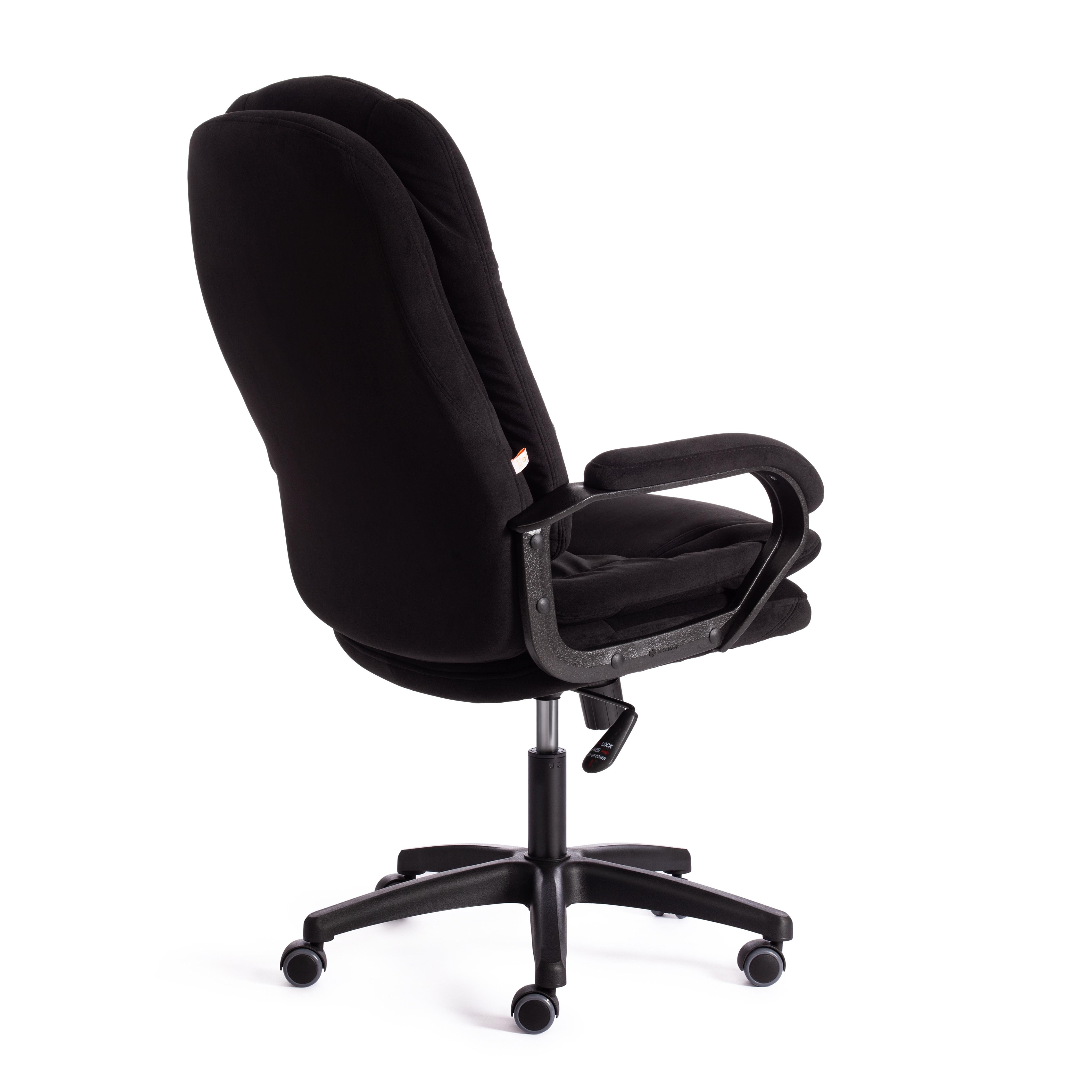 Компьютерное кресло TETCHAIR Комфорт Лт флок черный - фото 4