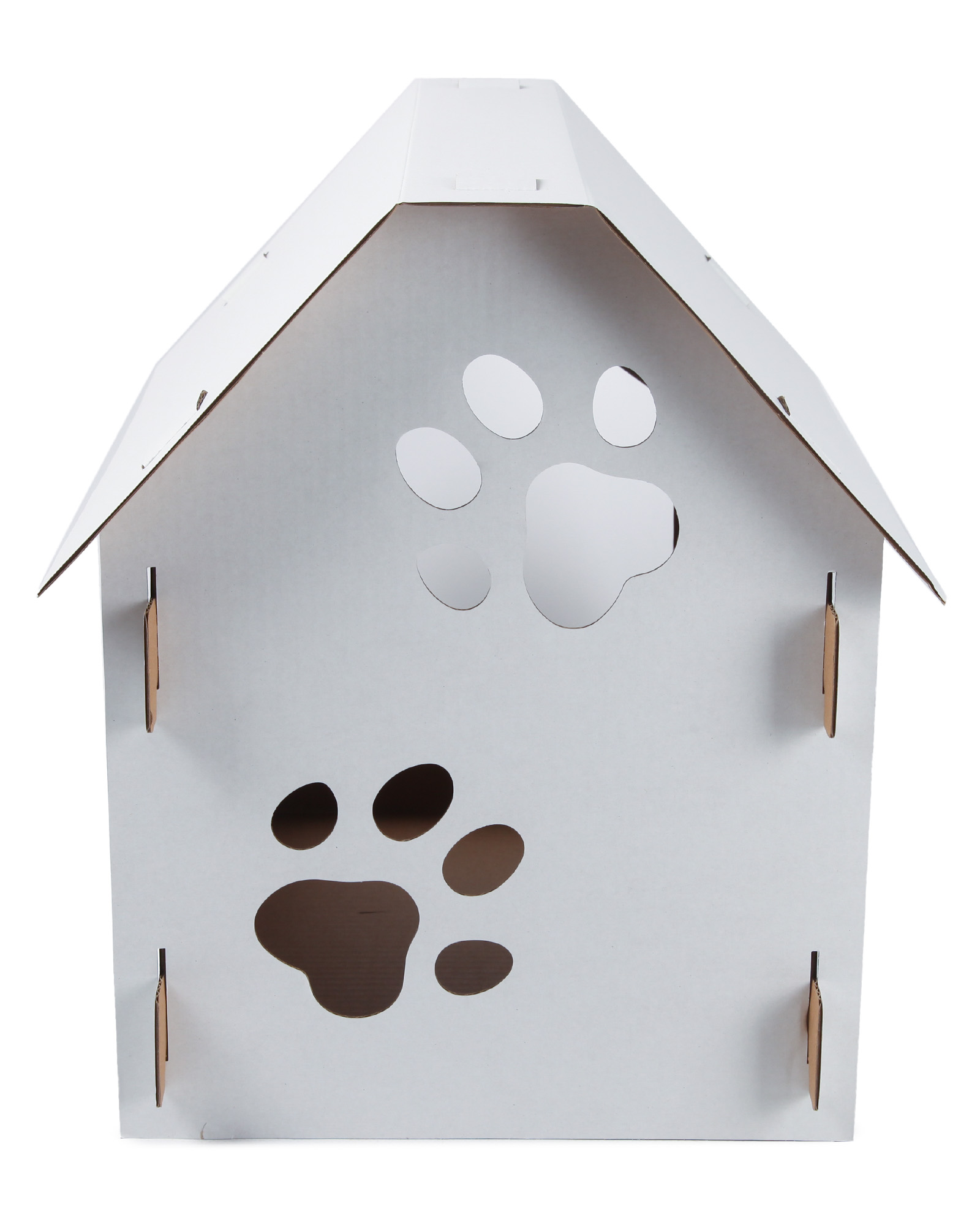 Когтеточка для кошек Barbaks Домик-будка картон 40*39*30.5см - фото 5