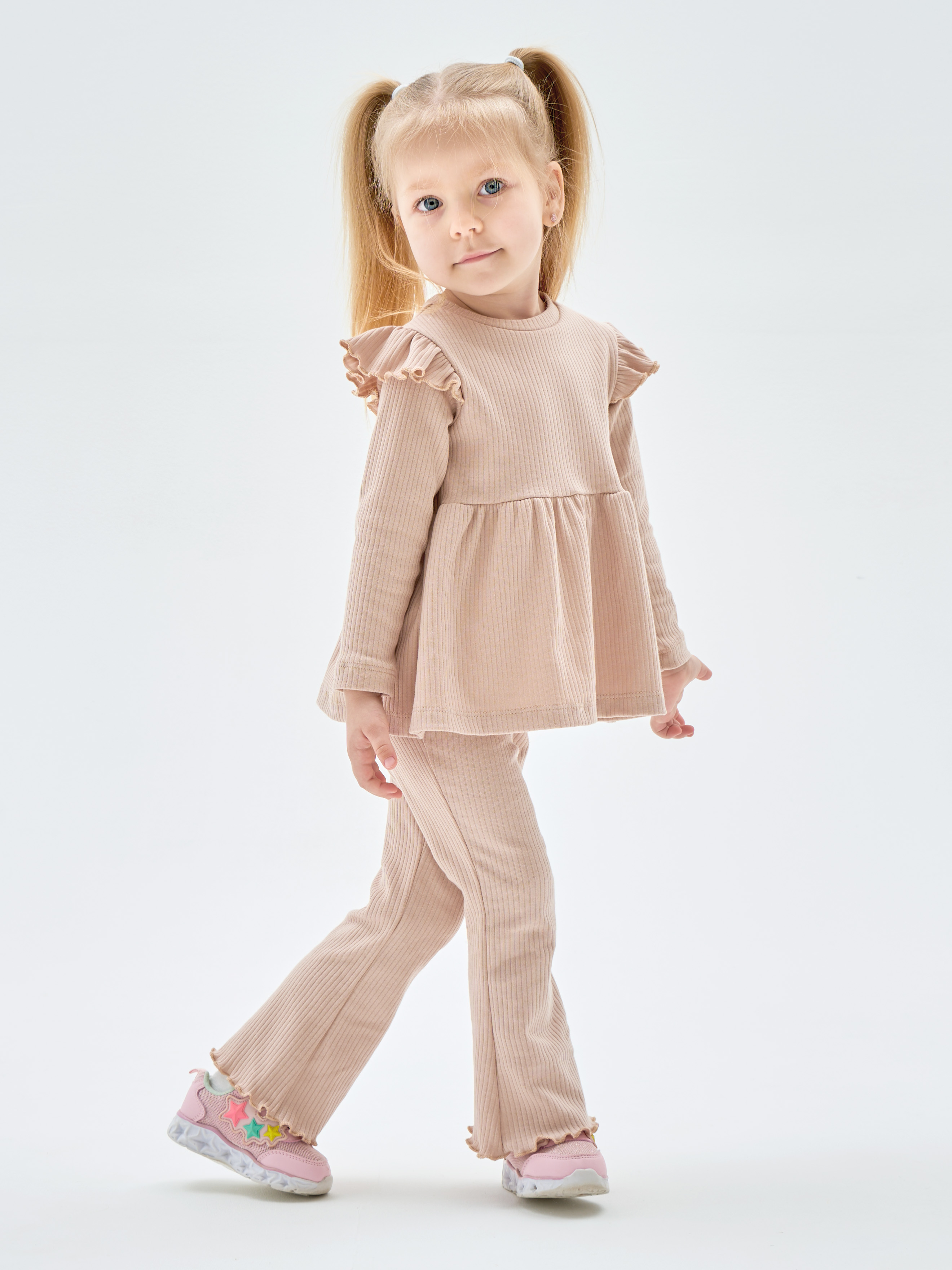 Костюм LEVA костюм_ласточка_бежевый - фото 6