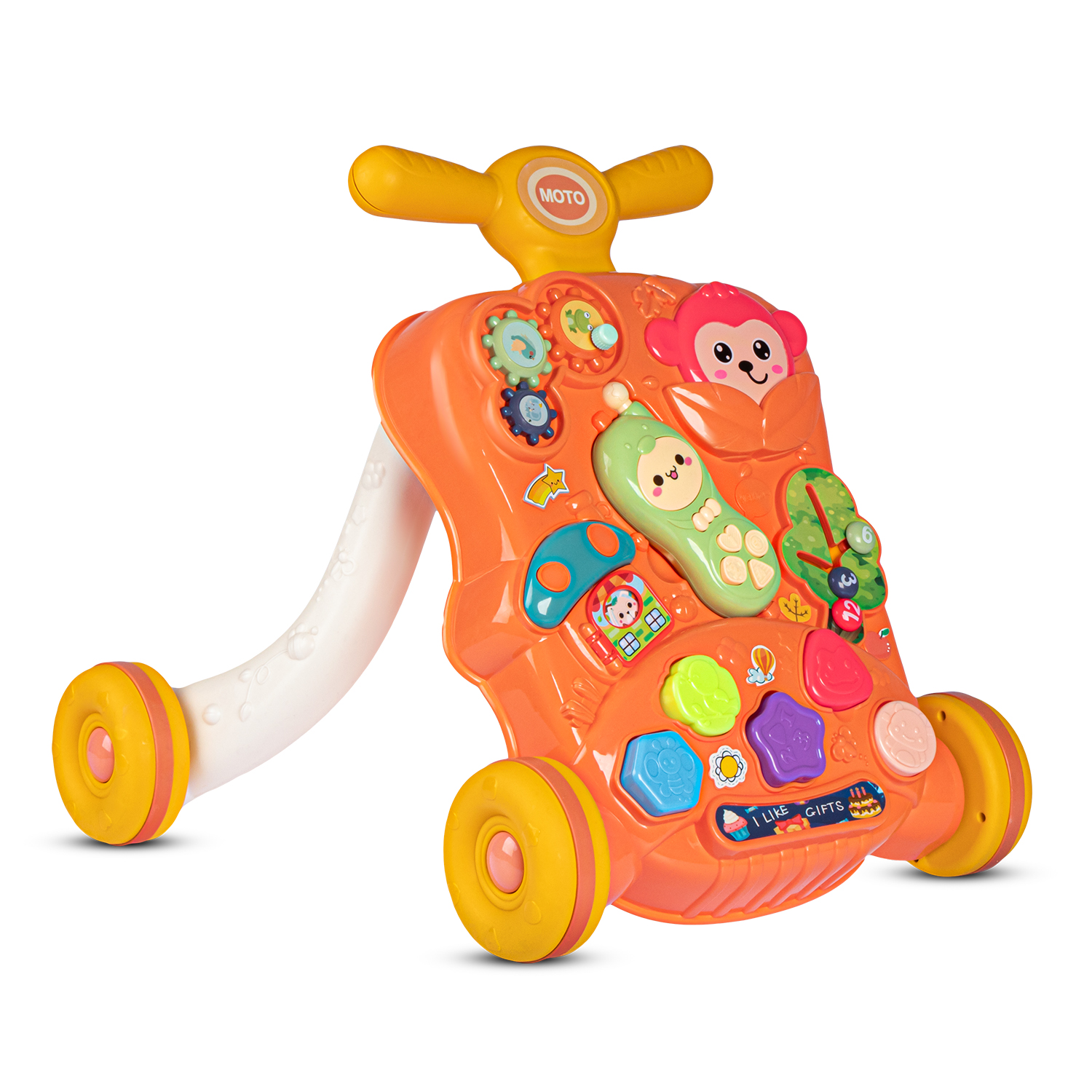 Ходунки Smart Baby Музыкальный бизиборд - фото 9