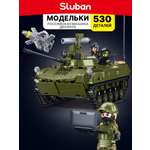 Конструктор SLUBAN Армия 530 дет.