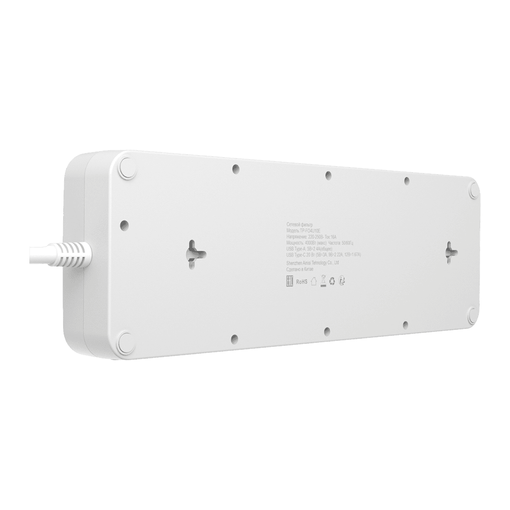 Сетевой фильтр AGNI TP-FO4U10E-C - фото 3