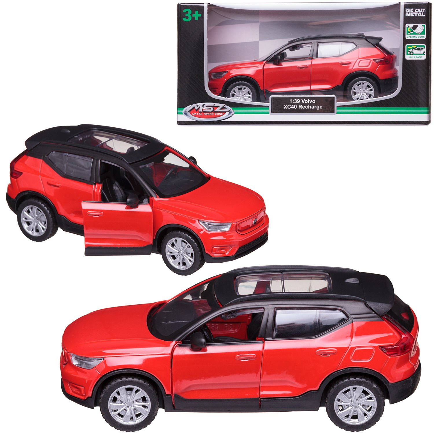 Автомобиль Abtoys Volvo MSZ 1:43 WE-15973R - фото 1