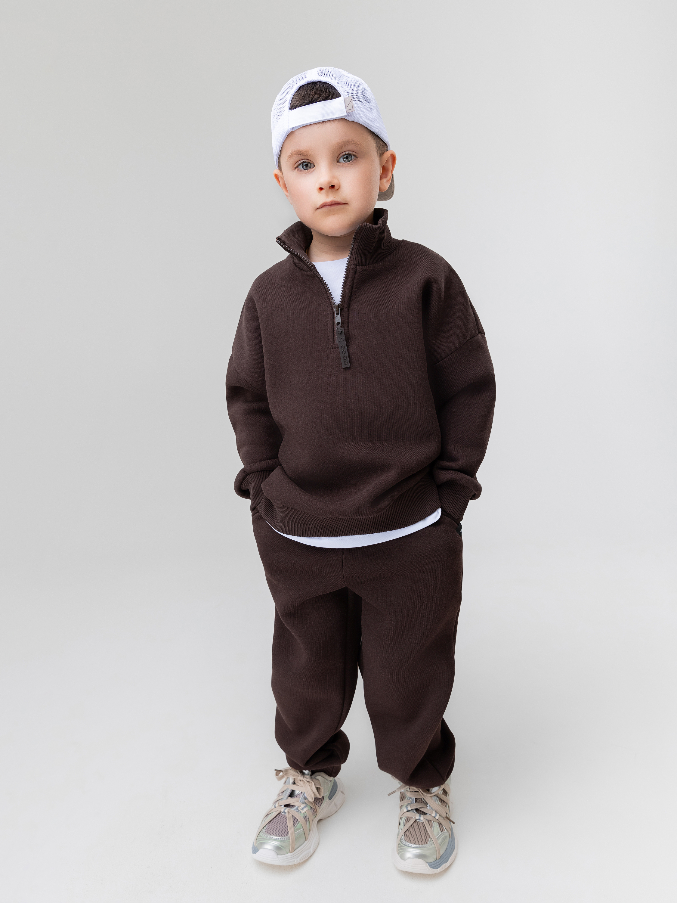 Костюм Bodo 11-599MU_кофейный - фото 1