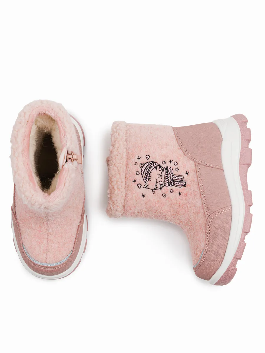 Валенки KDX FL-30 pink - фото 1
