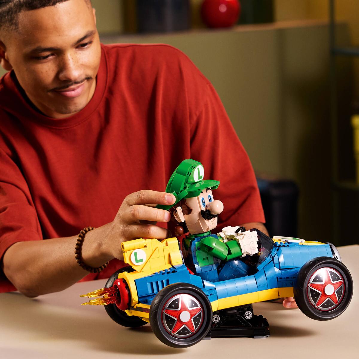 Конструктор LEGO Super Mario Марио Карт Луиджи и Джи-сила 2234 дет. - фото 7