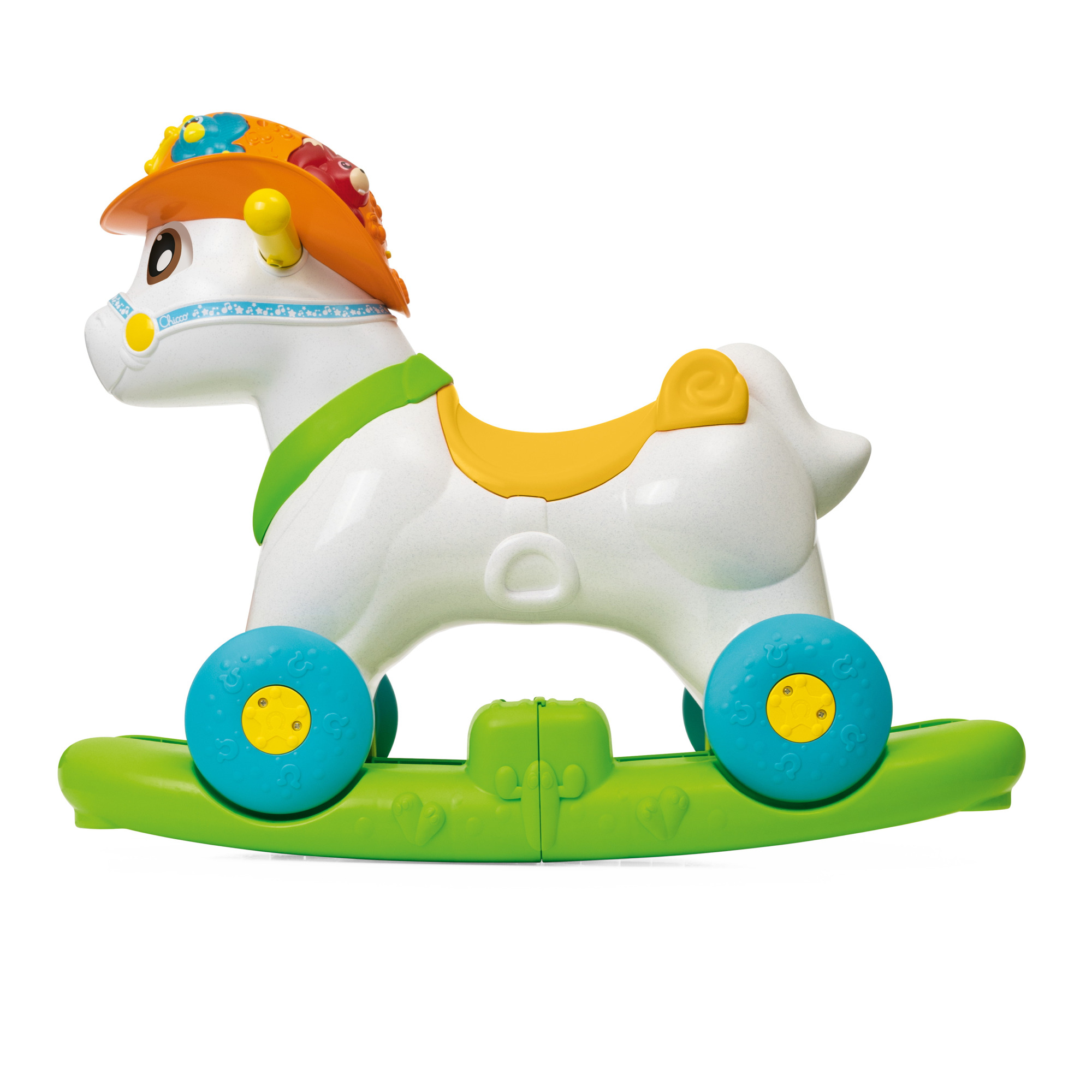 Игрушка-каталка Chicco говорящая «Лошадка Baby Rodeo» 12м+ - фото 7
