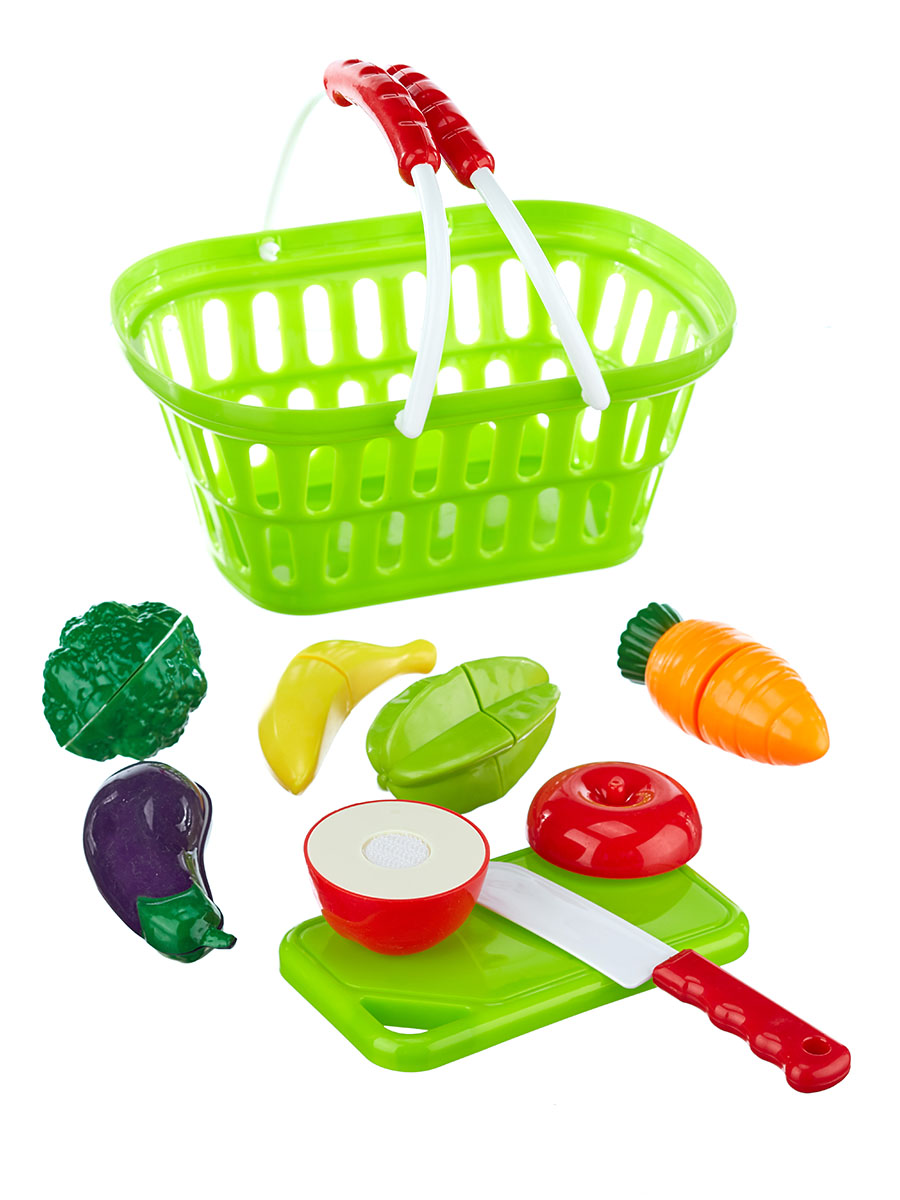 Игровой набор Donty-Tonty продукты, тележки и корзинки - фото 5