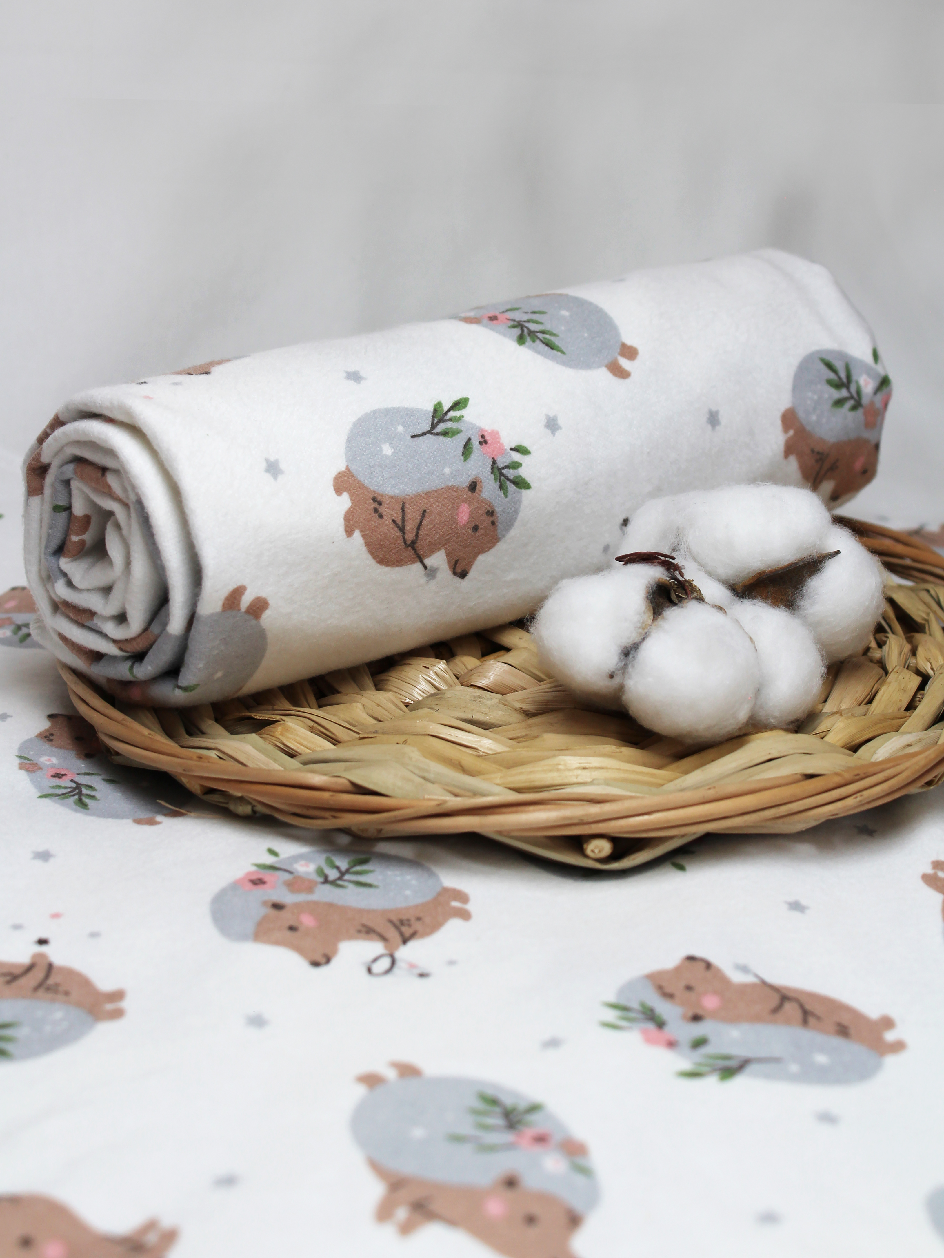 Пелёнка RinaAmari фланель 130x90 см - фото 6