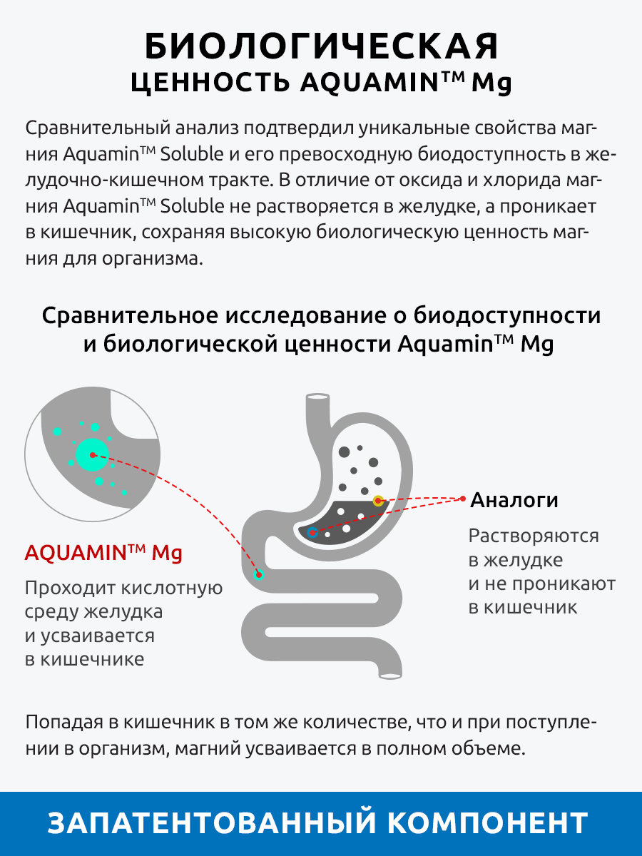 Магний витамин В6 UltraBalance антистресс успокоительное премиум с аквамином 30 саше - фото 6