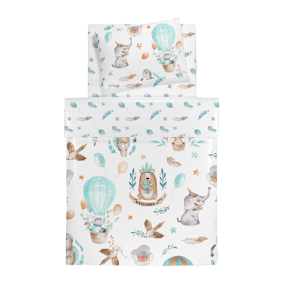 Комплект постельного белья Babyton Воздушные сны 3 предм. - фото 1