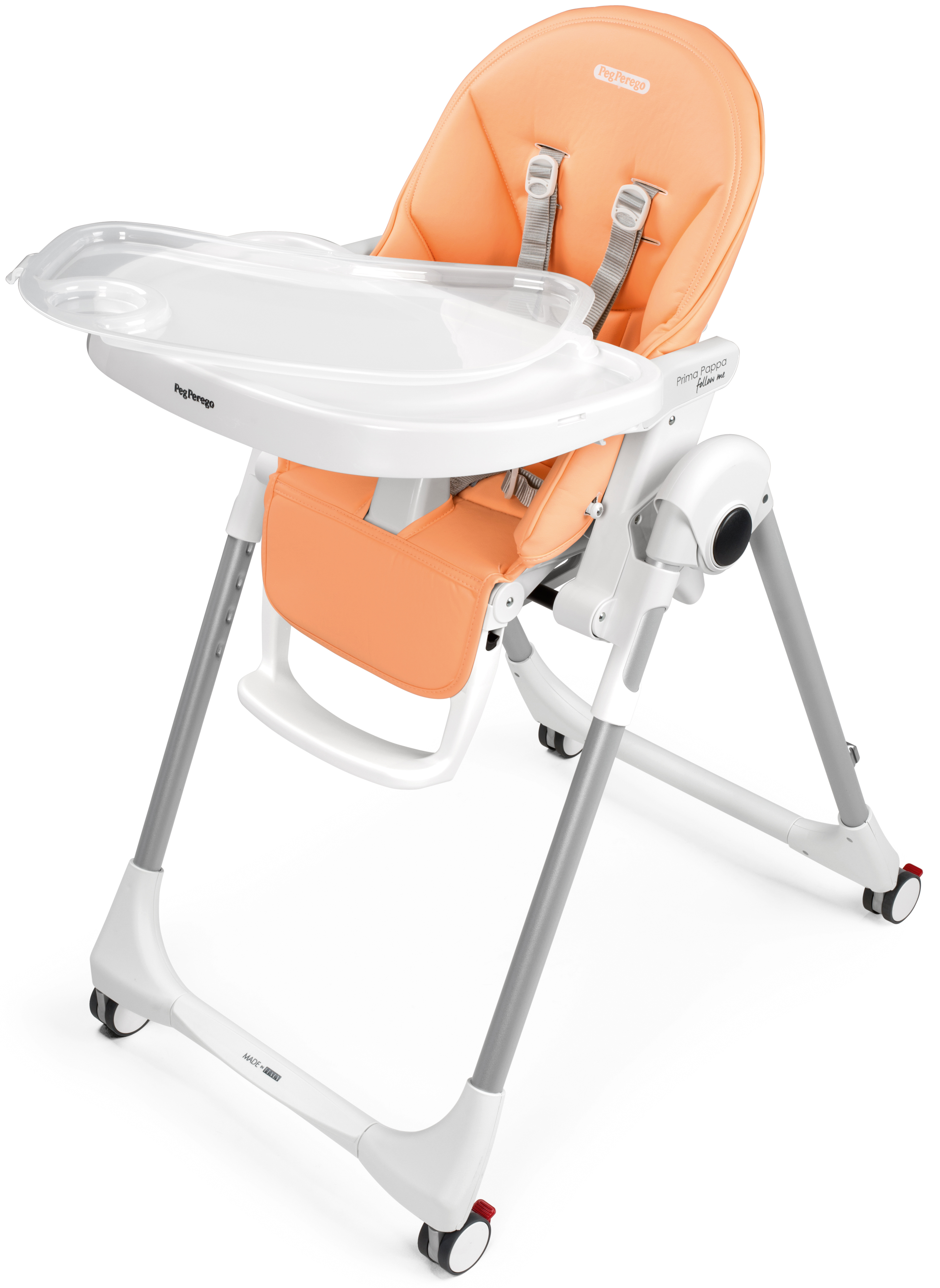 Стульчик для кормления Peg-Perego Prima Pappa Follow Me бежевый - фото 18