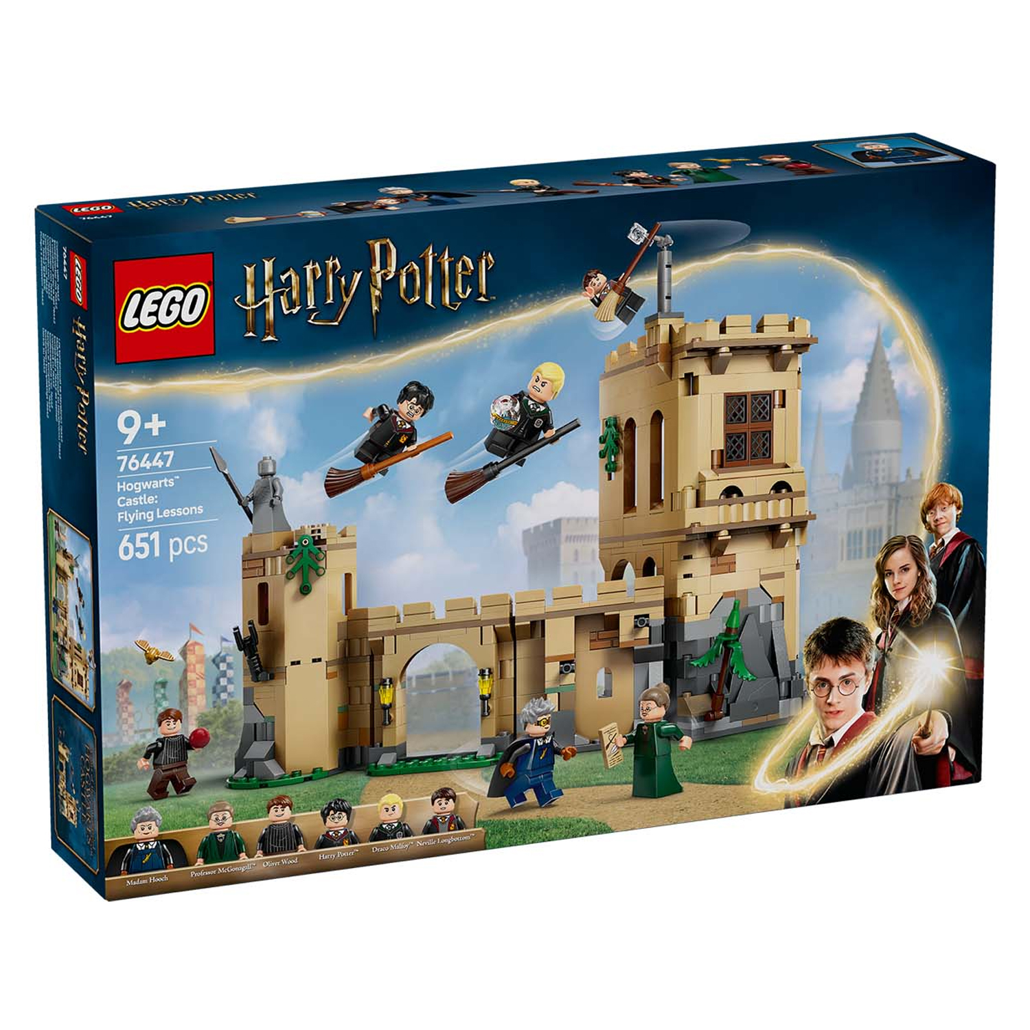 Конструктор LEGO Harry Potter Хогвартс Уроки полетов 651 дет. - фото 9