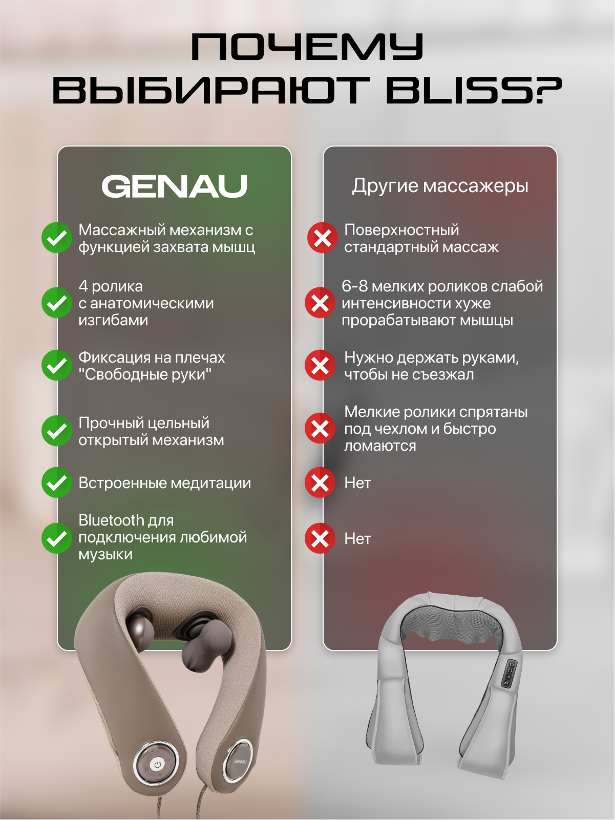 Массажер GENAU Вибрационный - фото 9