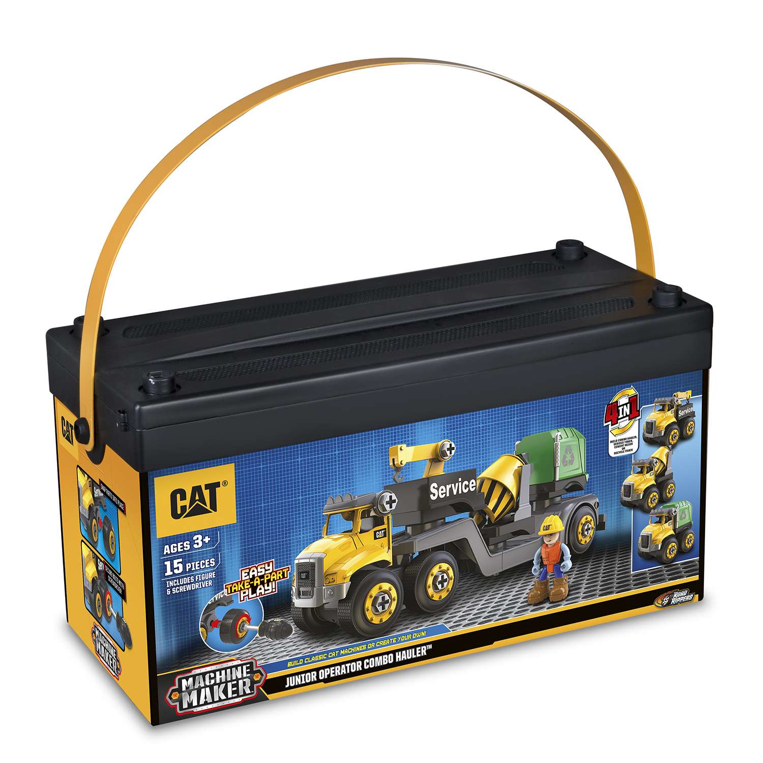 Конструктор CATERPILLAR сборная игровая модель - фото 3