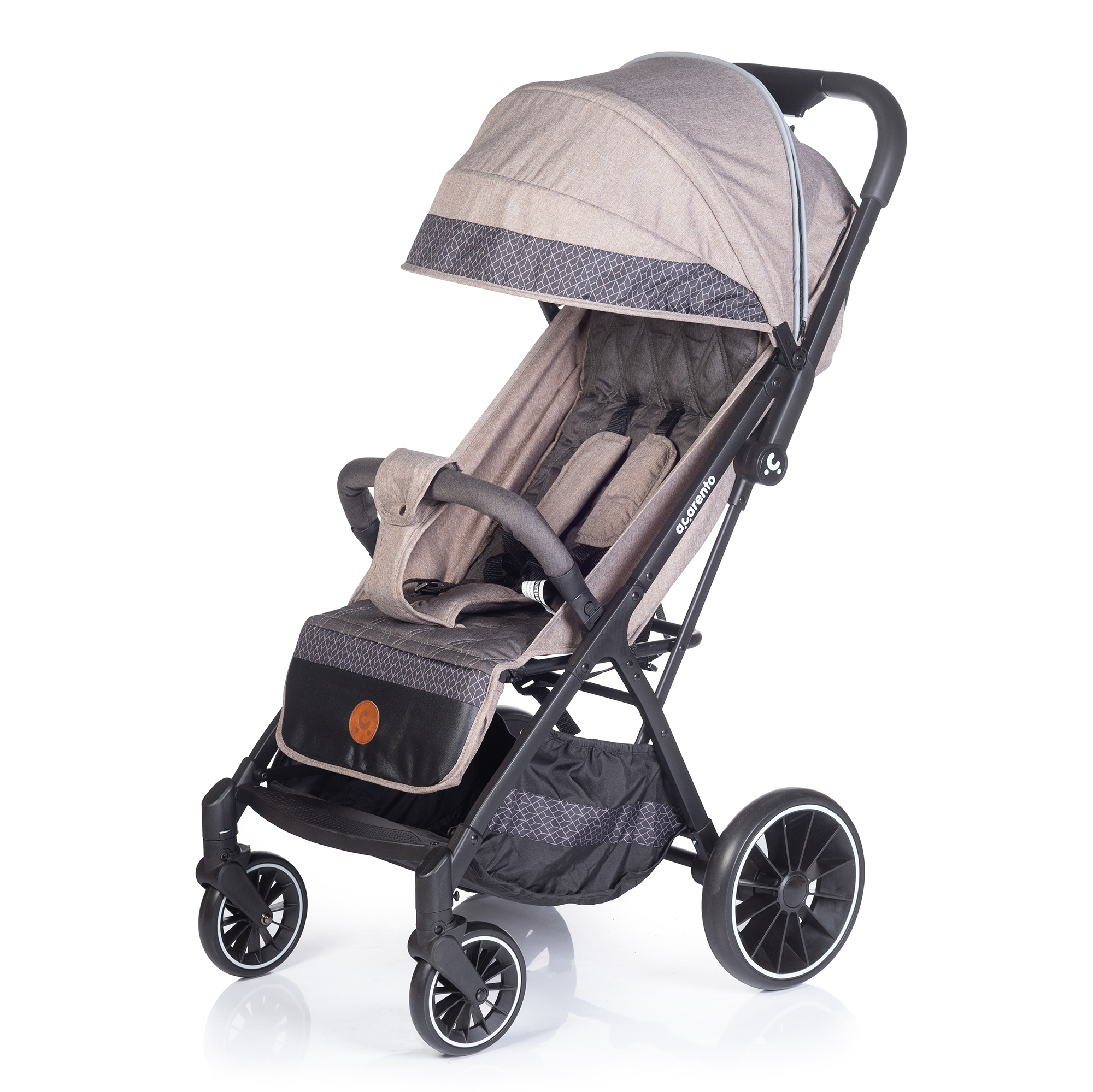 Коляска прогулочная Acarento Antero бежевый - фото 9