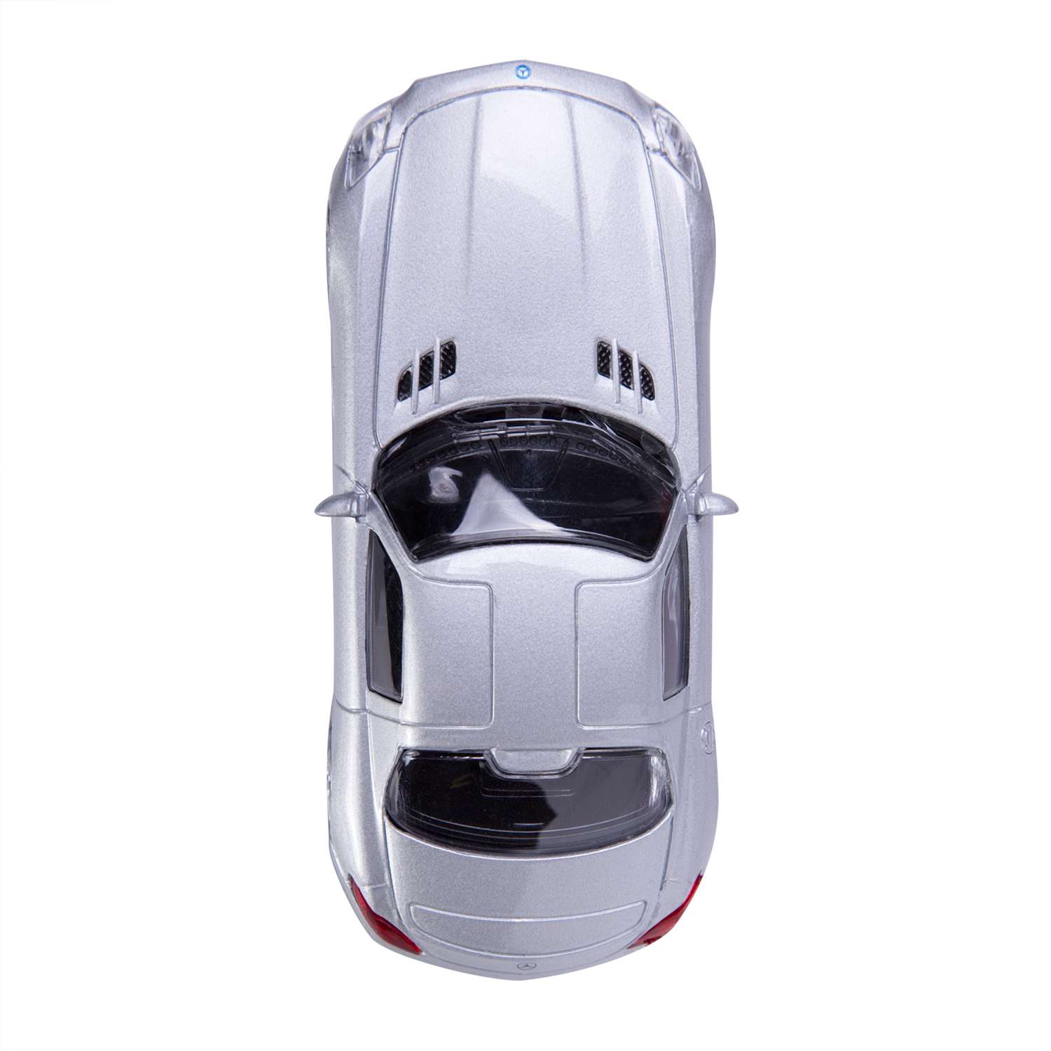 Автомобиль Rastar Mercedes 1:43 серебряный 58100 - фото 8