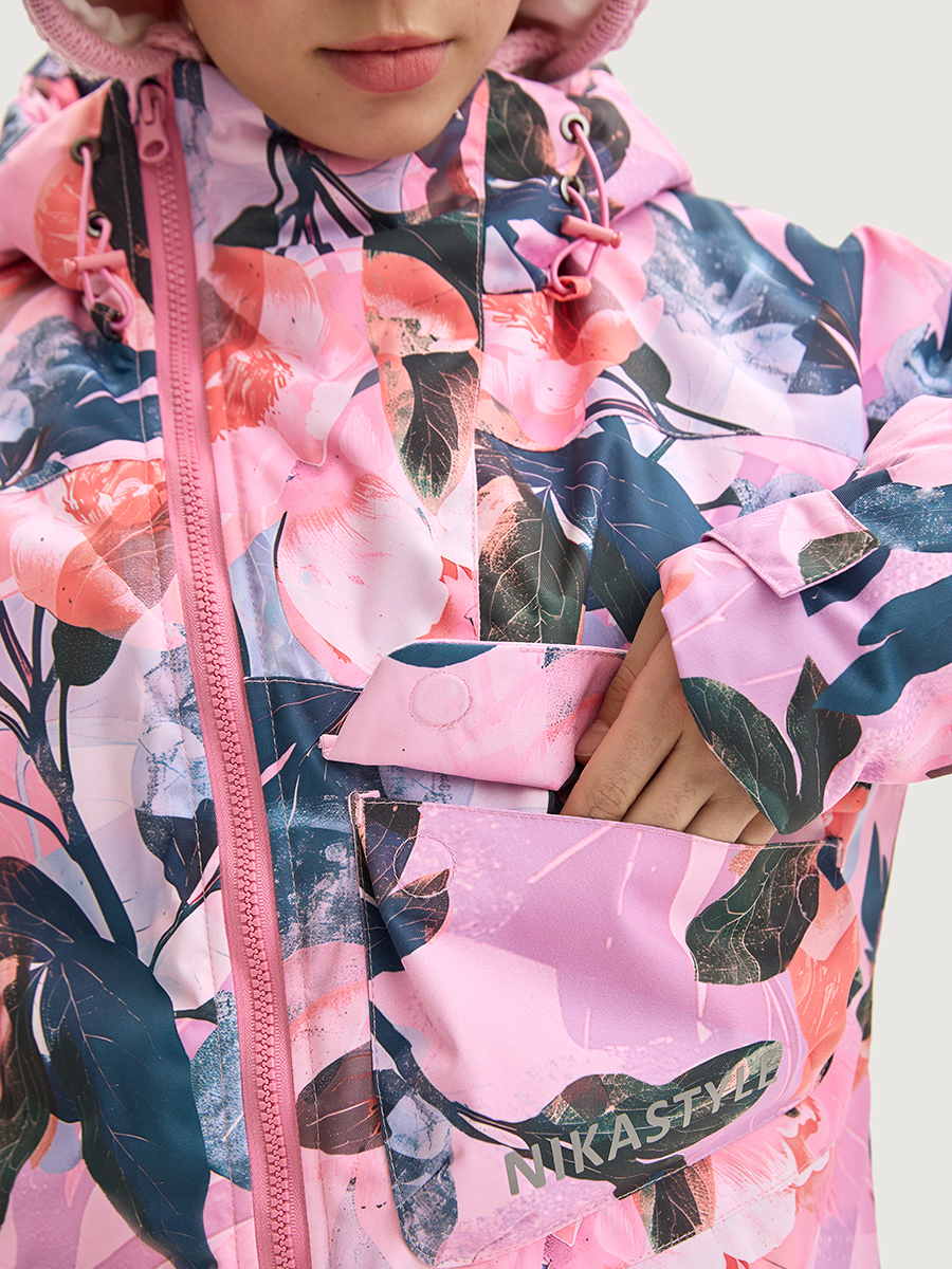 Костюм NIKASTYLE 7з2425 розовый/инжир - фото 7