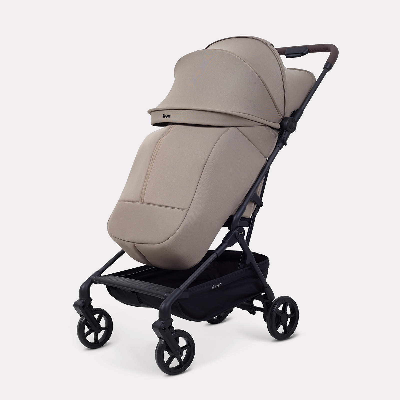 Коляска прогулочная Rant Avion Carbon коричневый - фото 4