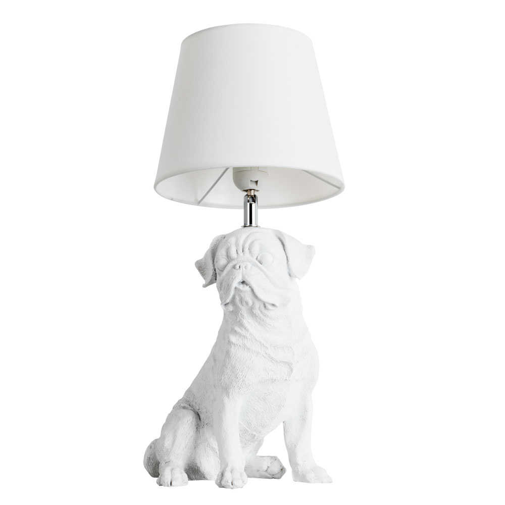 Настольная лампа ARTE LAMP Bobby A1512LT-1WH - фото 1