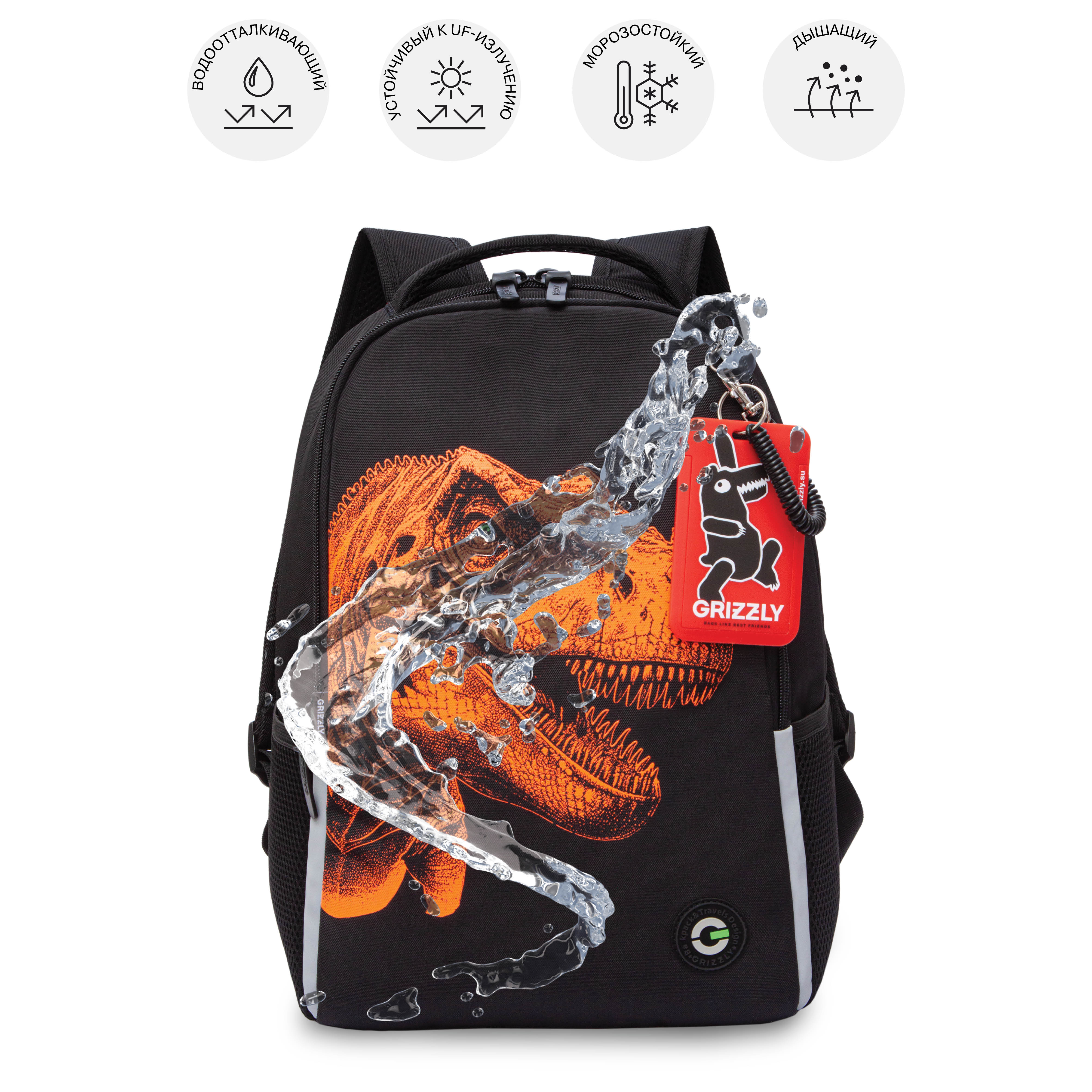 Рюкзак Grizzly для мальчика - фото 9