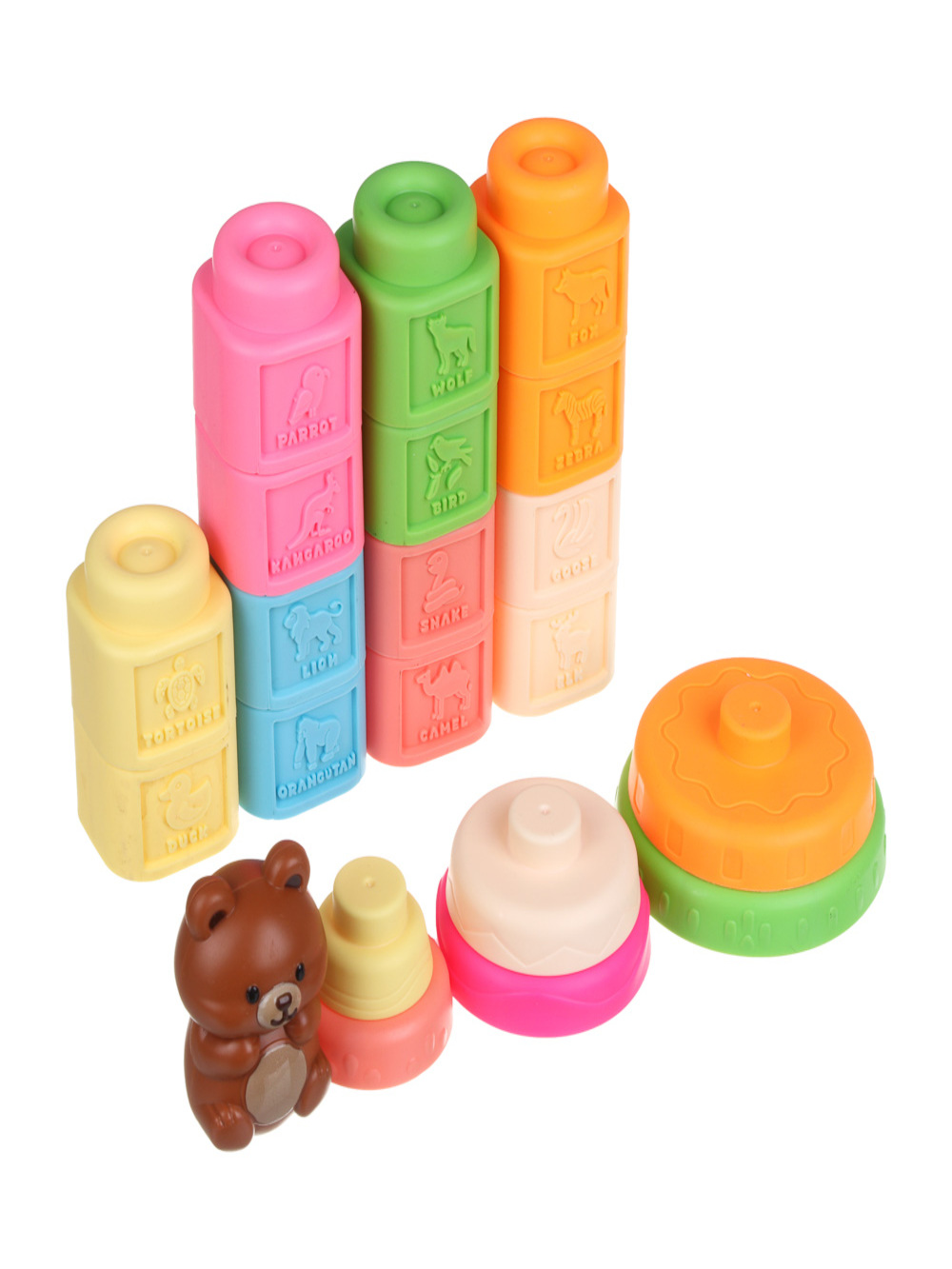 Игрушка Игроленд Мягкие кубики - фото 2
