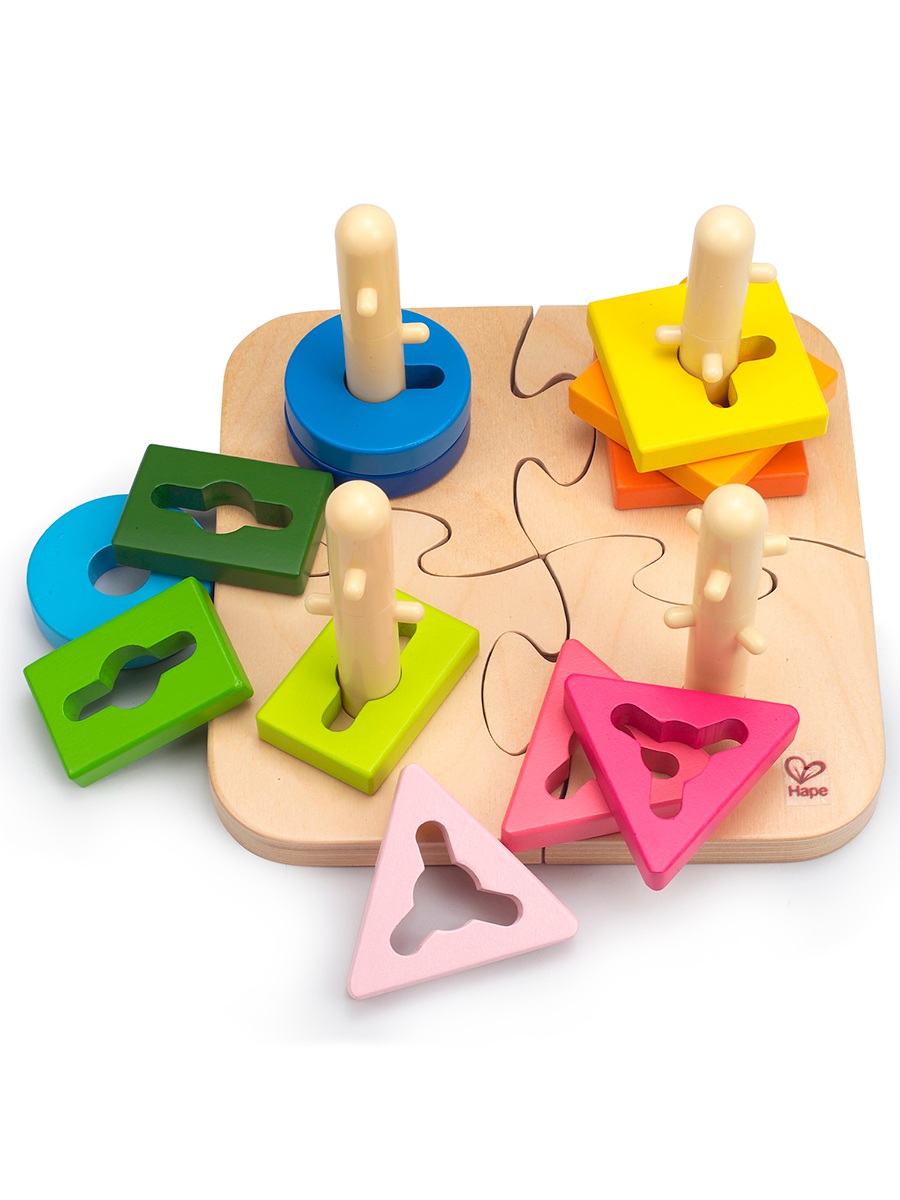 Пазл Hape деревянный - фото 5