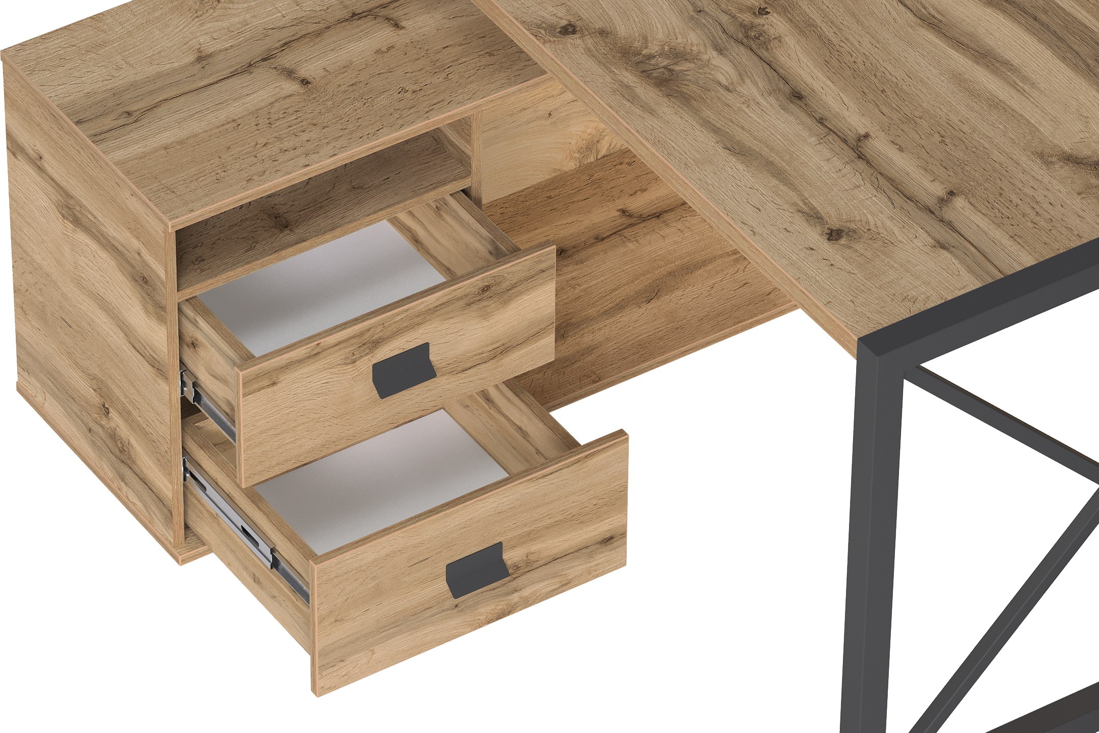 Письменный стол КАЛИФОРНИЯ МЕБЕЛЬ Хардвиг 1200 - фото 10