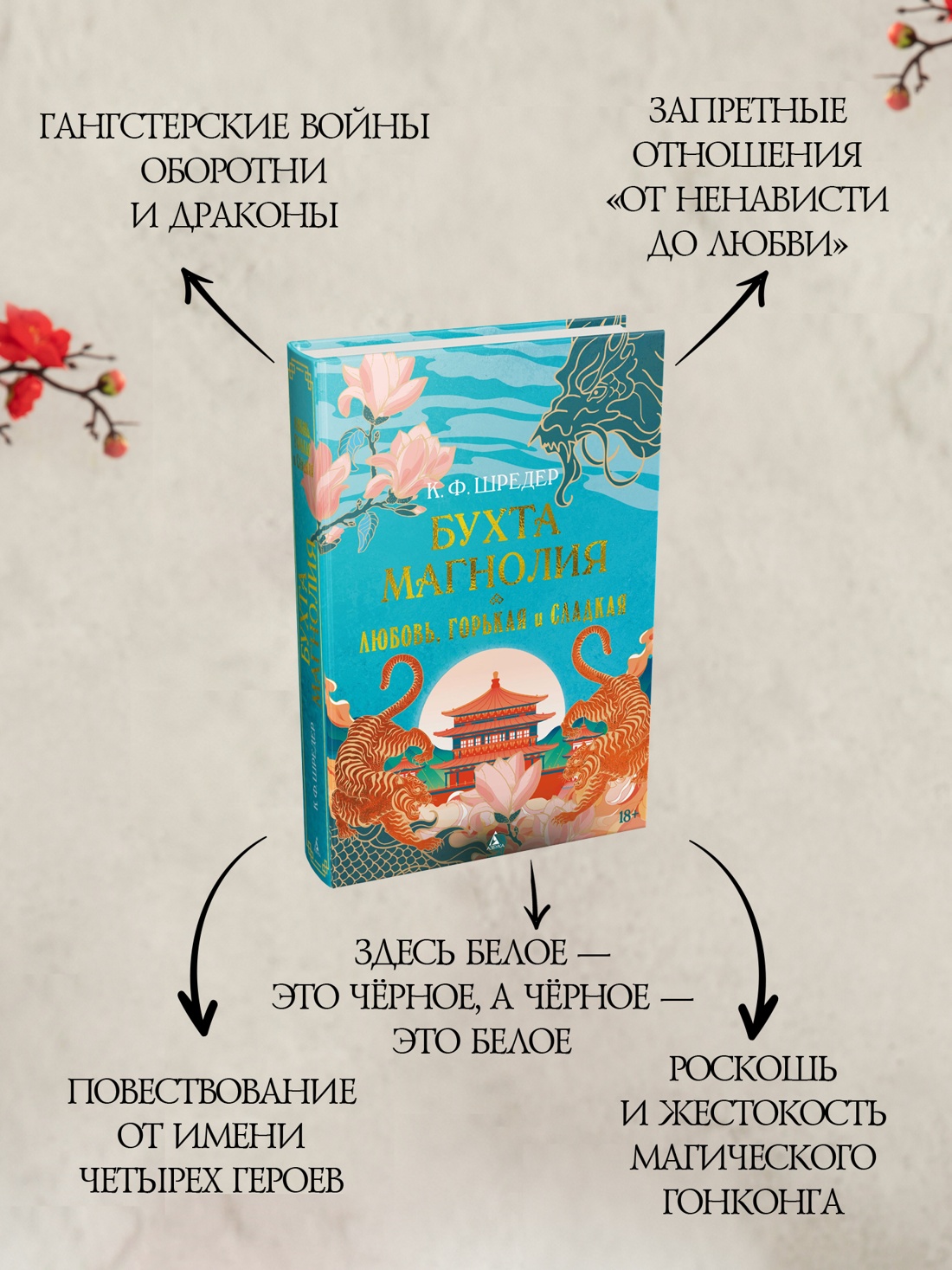 Книга АЗБУКА Восточный квест Шредер К Ф Бухта Магнолия Кн 2 Любовь горькая и сладкая - фото 6