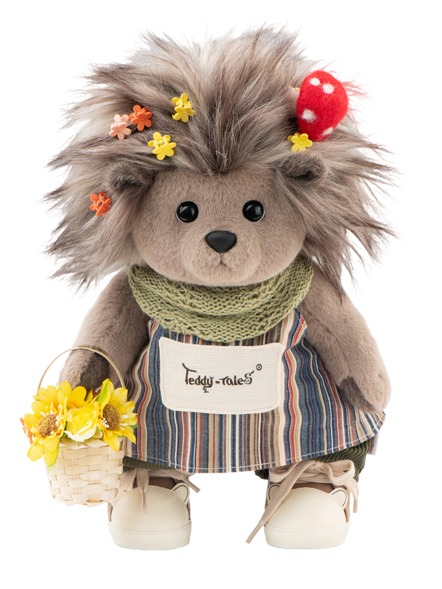 Мягкая игрушка TeddyTales Ежик Мори латте - фото 5