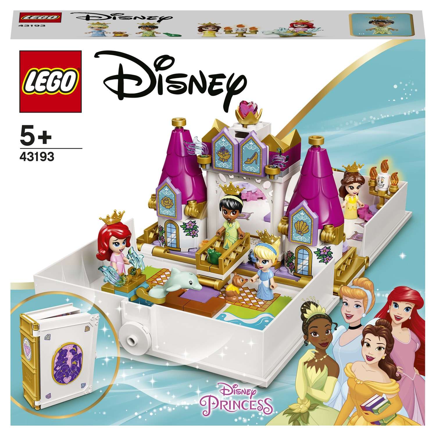 Конструктор LEGO Disney Princess Книга приключений Принцесс блочный - фото 2