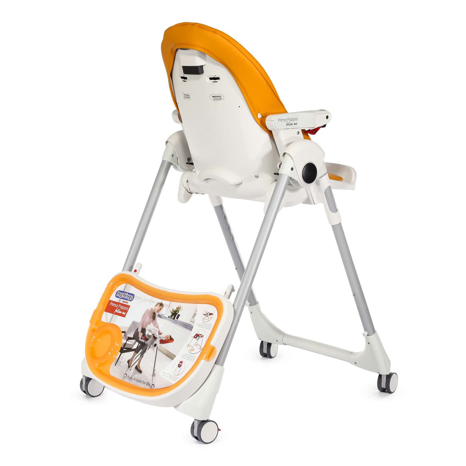 Стульчик для кормления Peg-Perego Prima Pappa Follow Me классический - фото 21