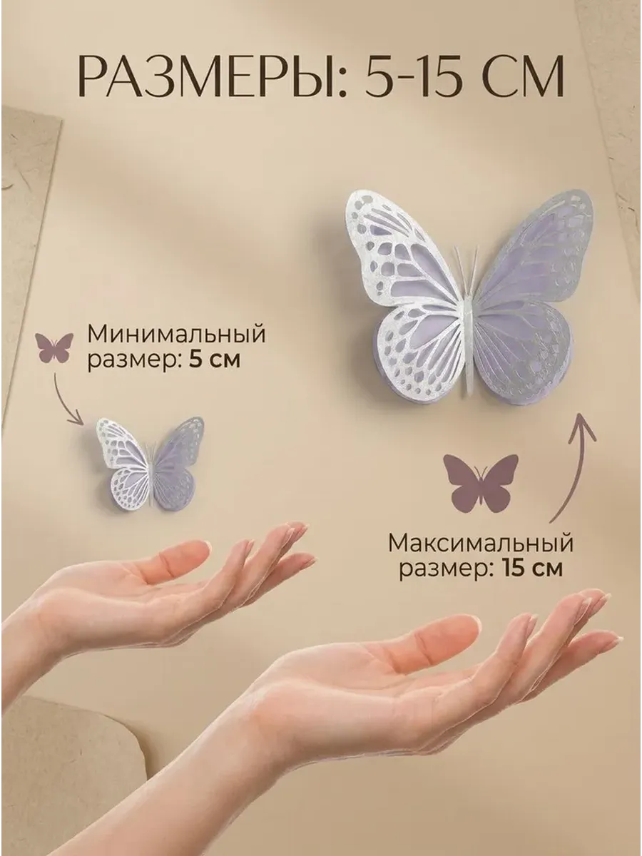 Наклейка PaperInspiration Art Бабочки - фото 2