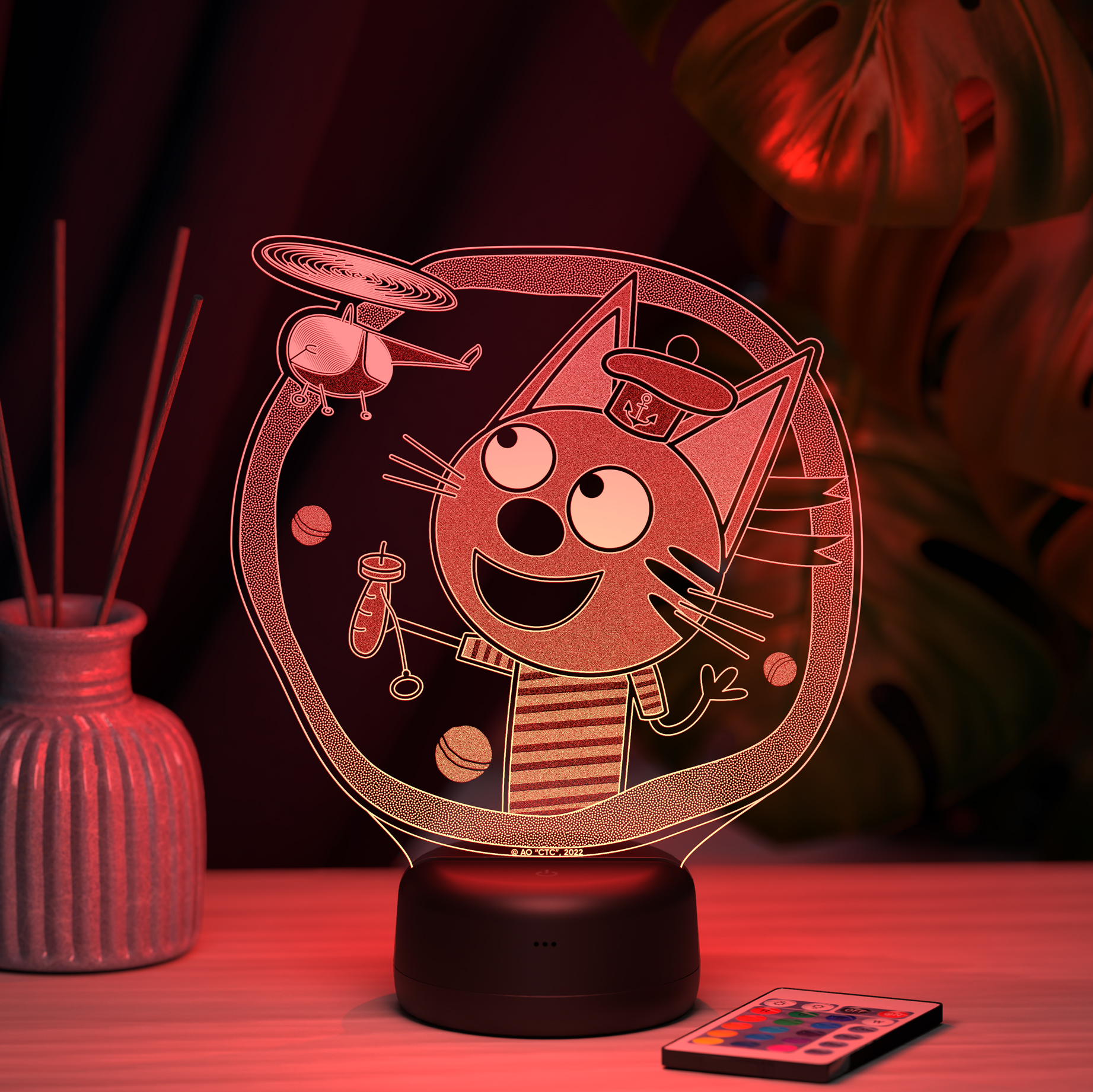 Ночник Три кота Коржик - фото 12