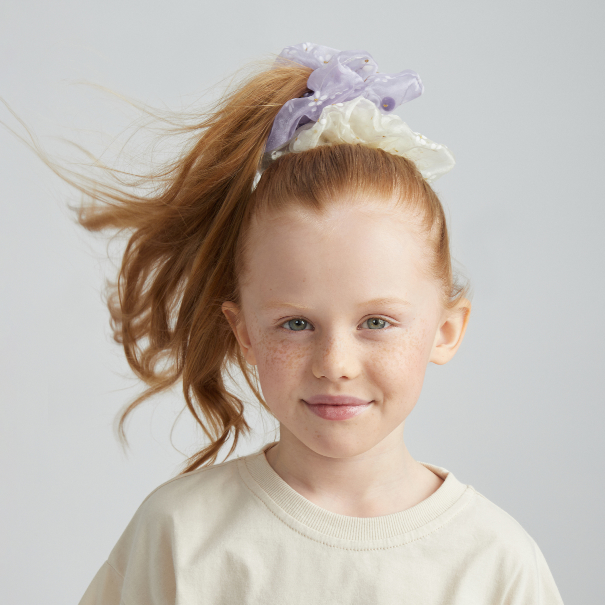Резинка для волос Happy Baby фиолетовая со светящимися элементами 40051_purple - фото 5