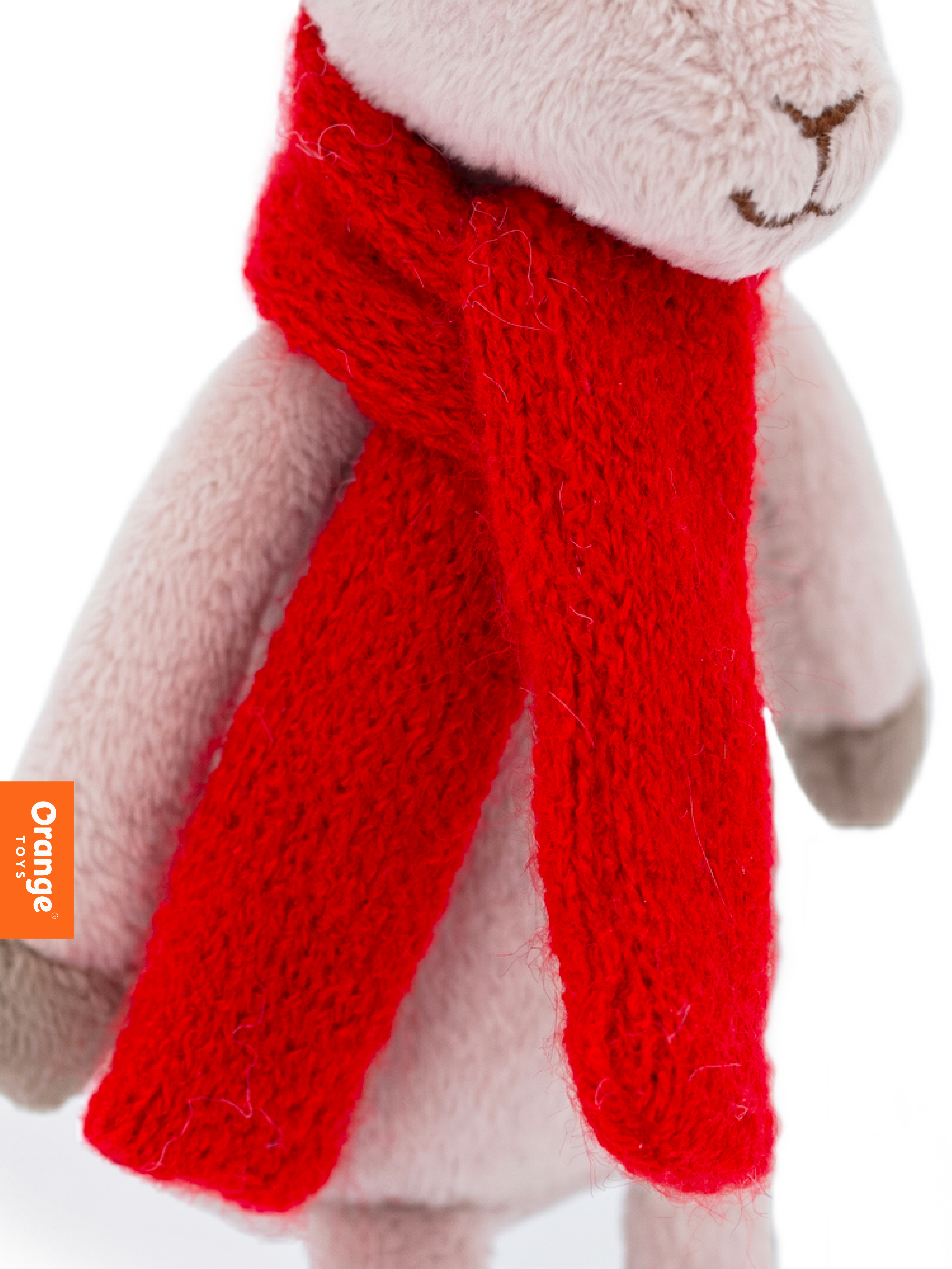 Мягкая игрушка Orange Toys Козлёнок в красном шарфике - фото 3