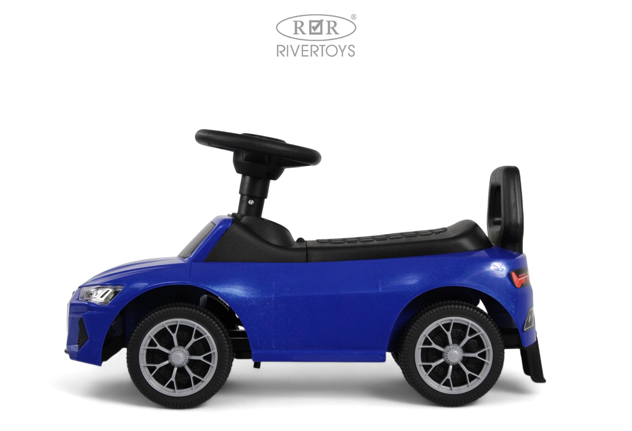 Каталка RIVERTOYS Z004ZZ-A-BLUE синий - фото 5
