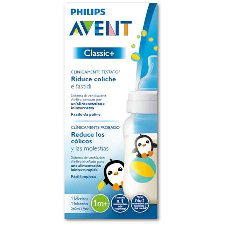 Бутылочка Philips Avent Classic+ 260 мл