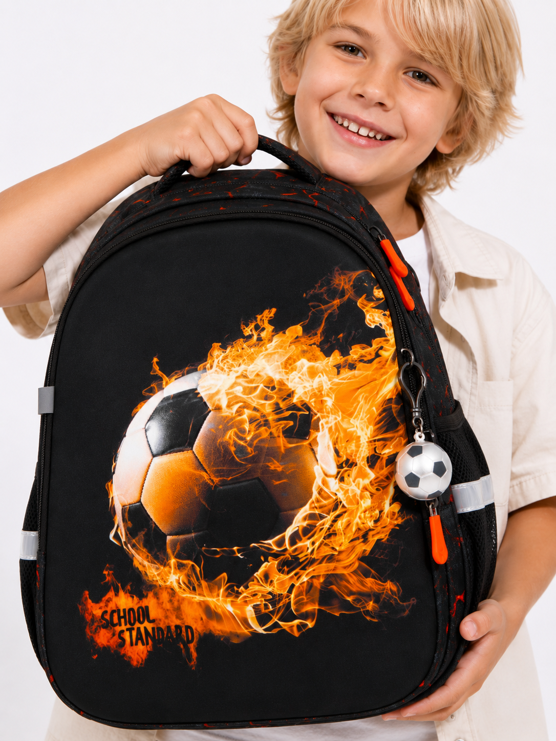 Рюкзак School Standard школьный для мальчика+брелок - фото 2
