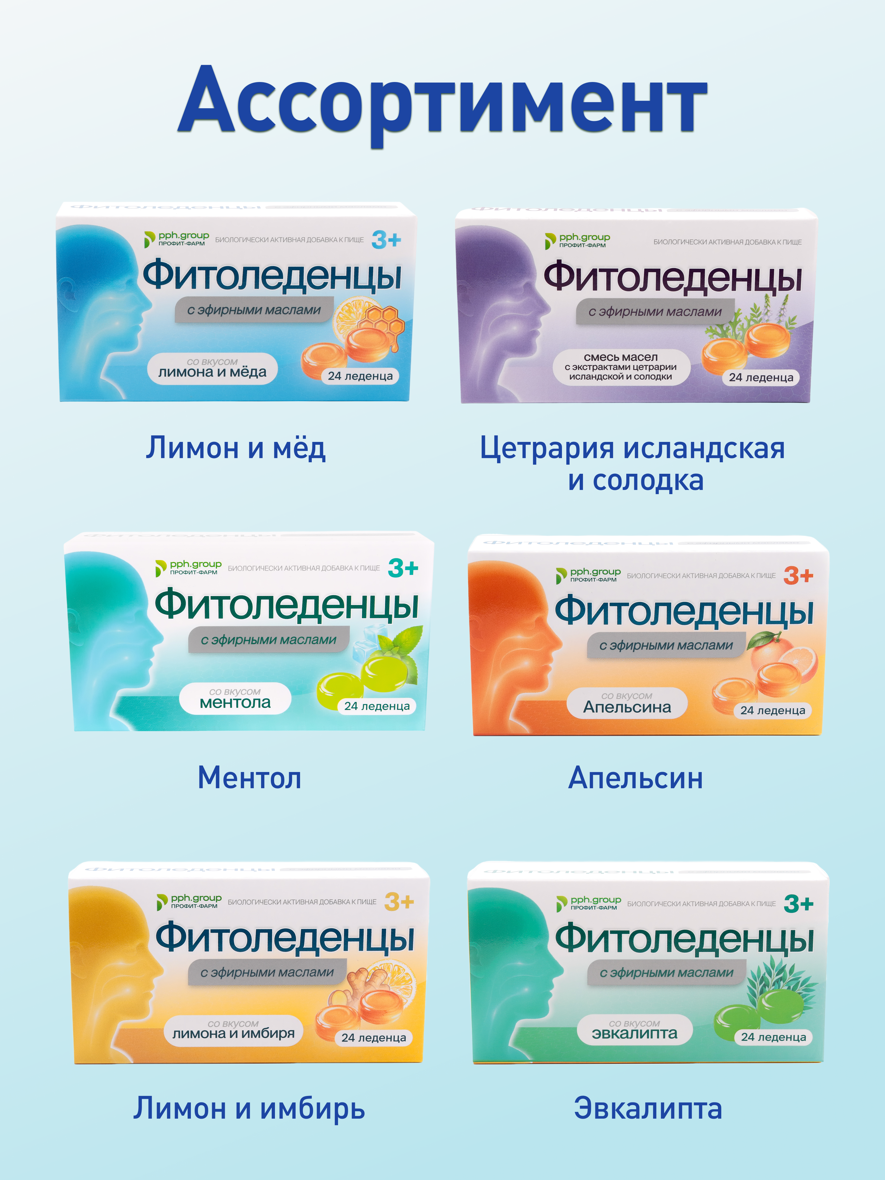 Леденцы от кашля и боли в горле ФИТОледенцы с эфирными маслами со вкусом лимона, мёда и чёрного перца, 24 шт. - фото 6