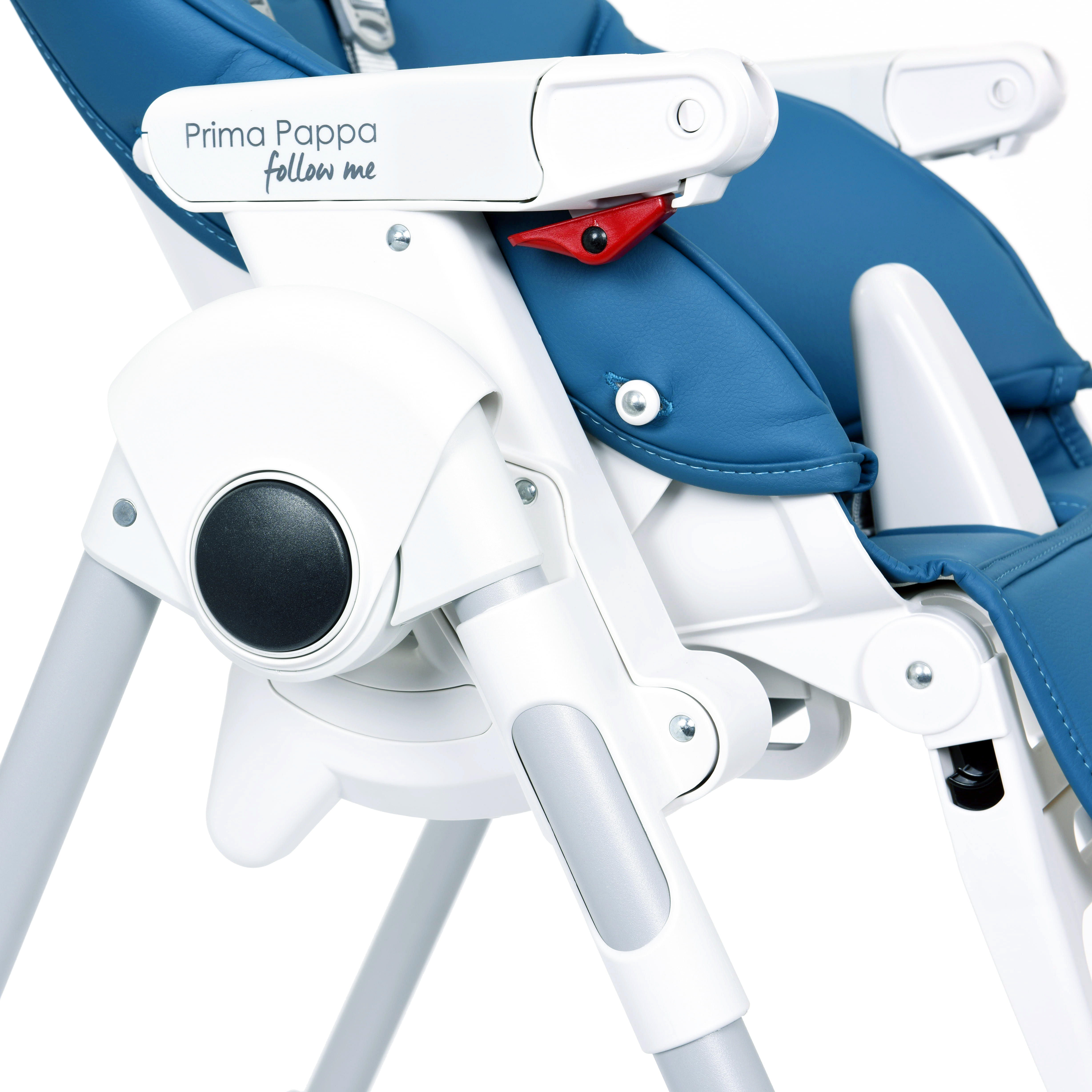 Стульчик для кормления Peg-Perego Prima Pappa Follow Me синий - фото 15