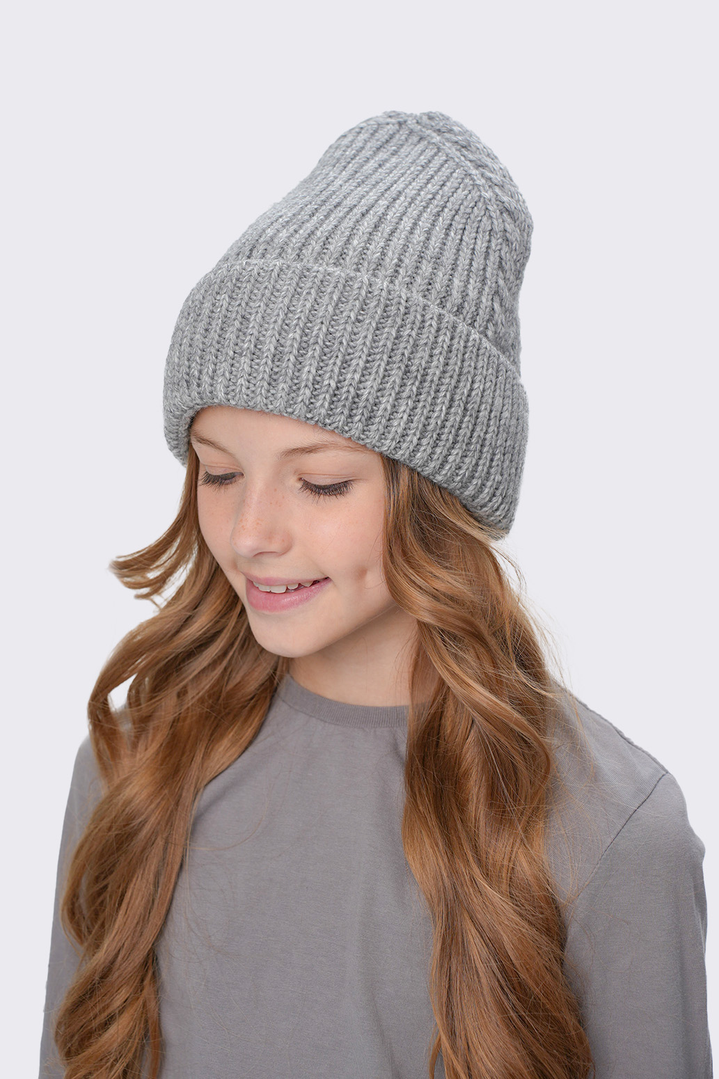 Шапка Potomok 14w25-232сер - фото 1