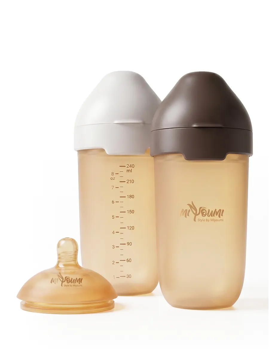 Бутылочка Miyoumi Anti-Colic 240 мл 2 шт. - фото 7