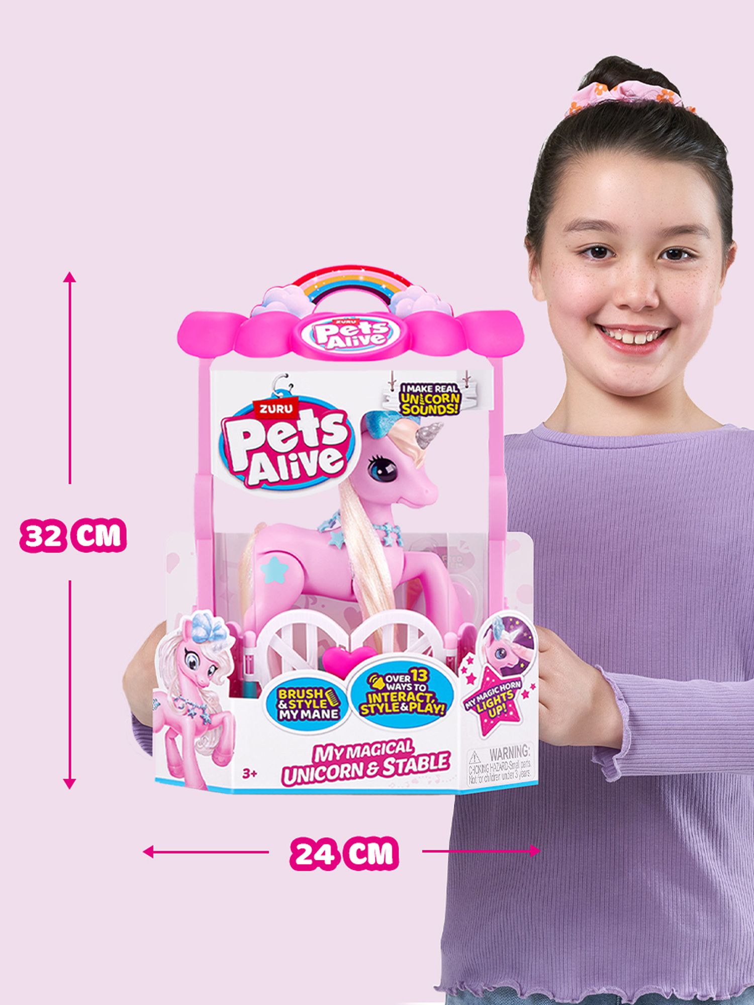 Игровой набор Zuru Pets Alive Единорог - фото 3