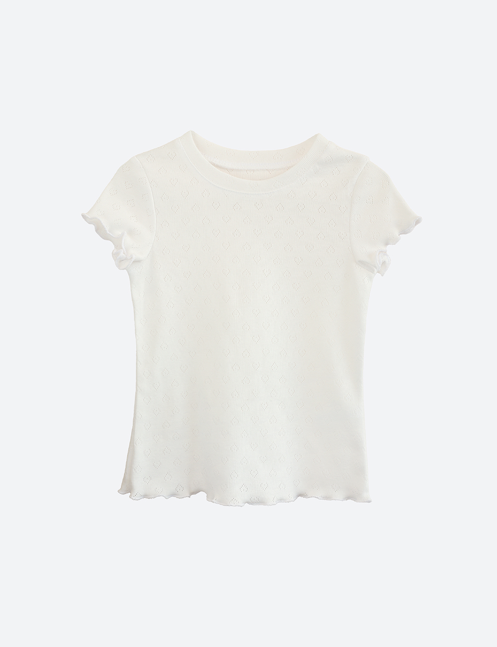 Футболка Bastimento BM102/1а Футболка детская ажур,белый - фото 1