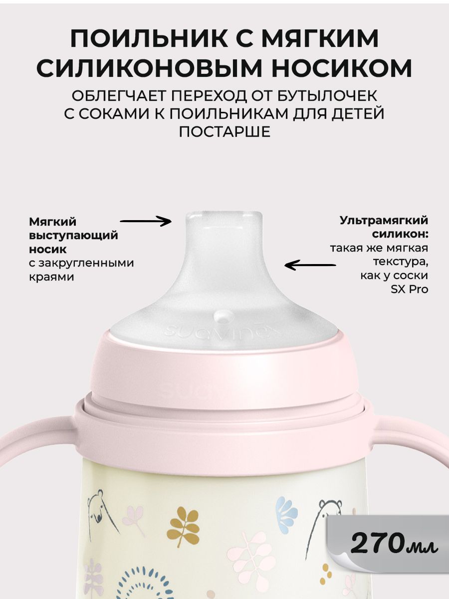 Поильник Suavinex 270 мл - фото 3