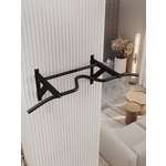 Турник настенный VENOM BLACК - стальное рифление хватов